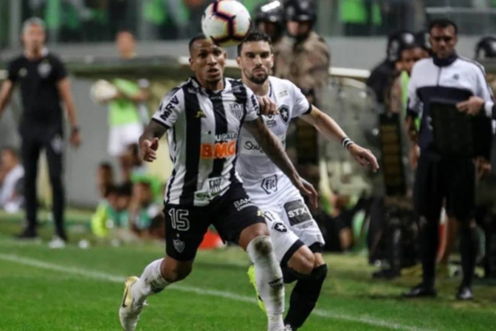 Botafogo x Atlético Mineiro Brasileirão - Foto Reprodução do Twitter