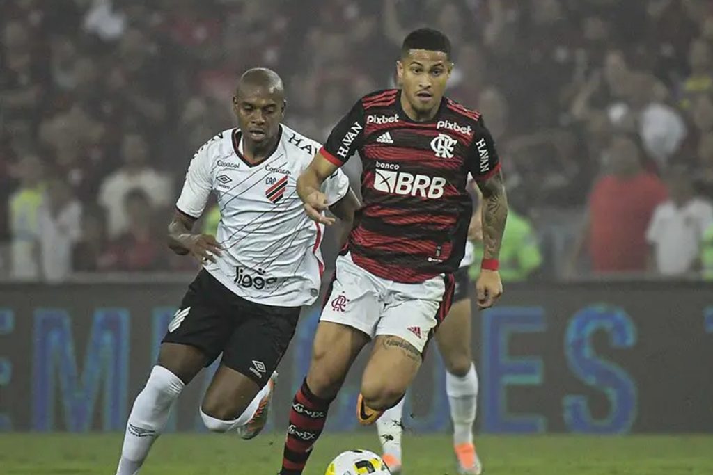 Athletico x Flamengo - Foto Reprodução do Twitter