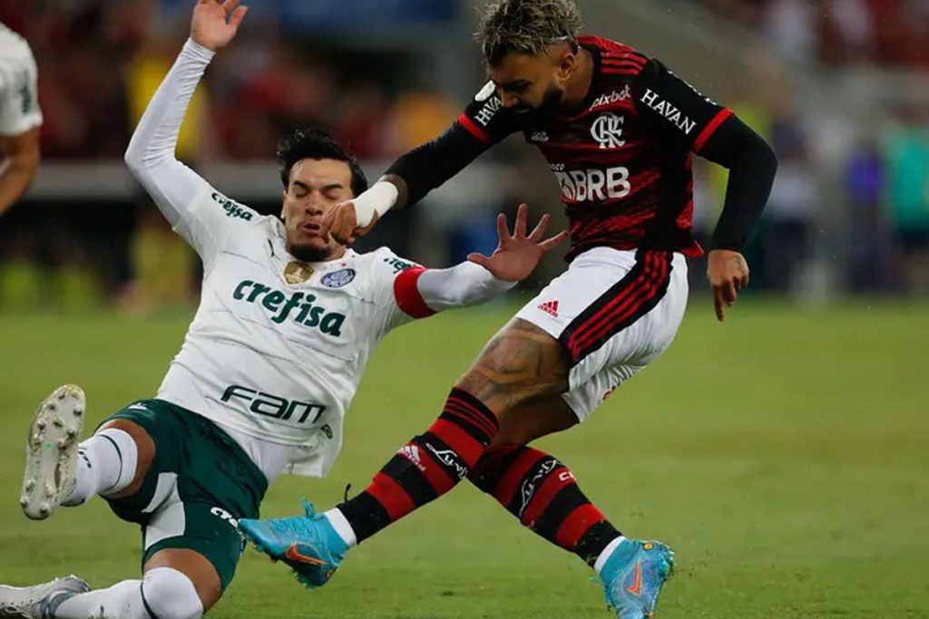 Palmeiras x Flamengo Brasileirão Série A - Foto Reprodução do Twitter